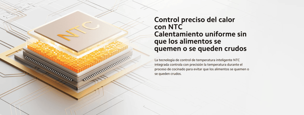 Sistema NTC y circulación de aire xiaomi